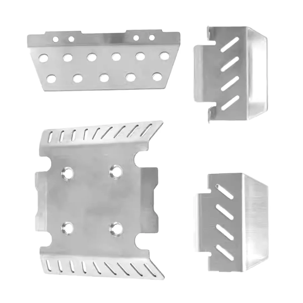 Metalen Chassiskit + Assenkit Voor 1/8 Mjx Allrock 1/8 H 8 H V1v2 Rc Auto-Onderdelen