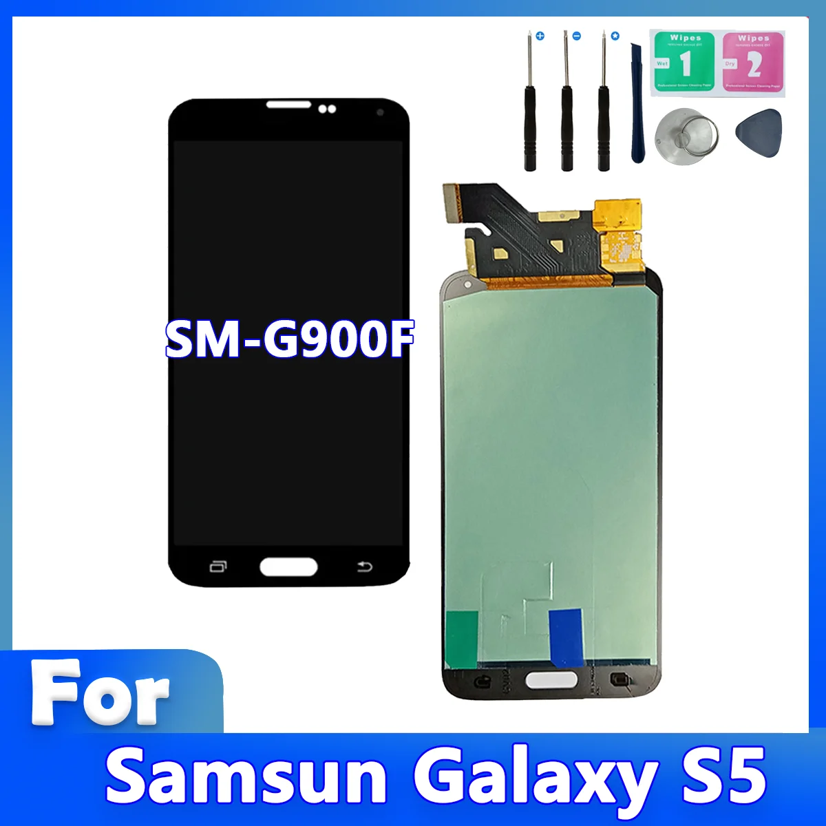 AMOLED For Samsung GALAXY S5 LCD G900F G900 LCD Display Touch Screen Digitizer Assembly Replacement Repair Parts