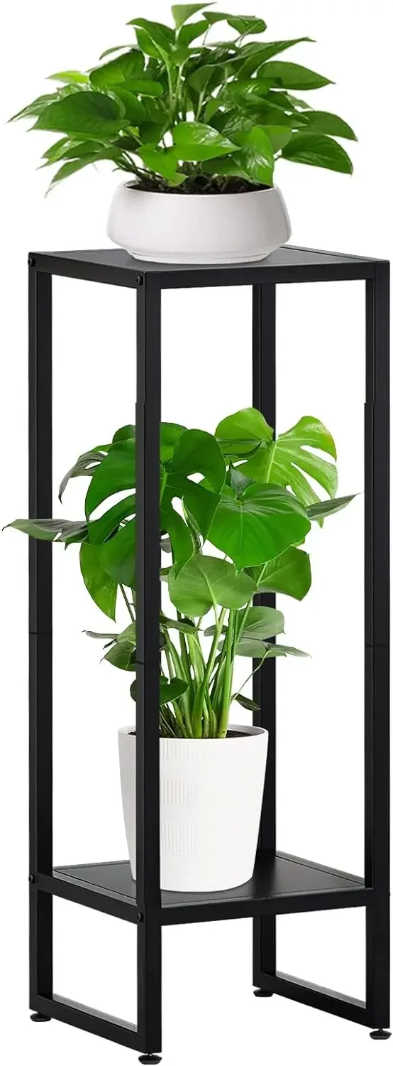 

37.4" Tall Plant Stands Indoor, Plant Stand indoor Tall ,Plant Pedestal stand,Black Metal Plant Stands Indoor