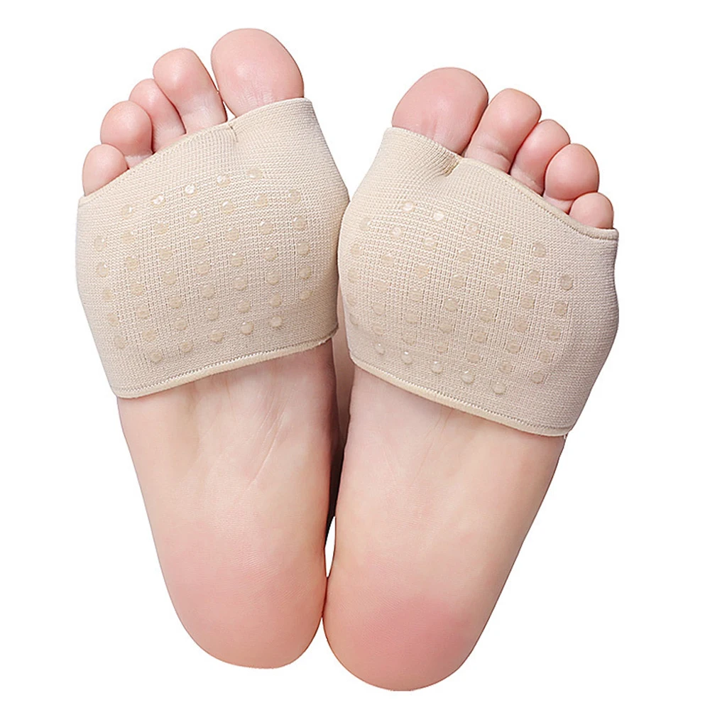 1Pair Metatarsal Pads for Women and Men Ball of Foot Cushion Gel Sleeves Cushions Pad Soft Socks for Supports Feet Pain Relief