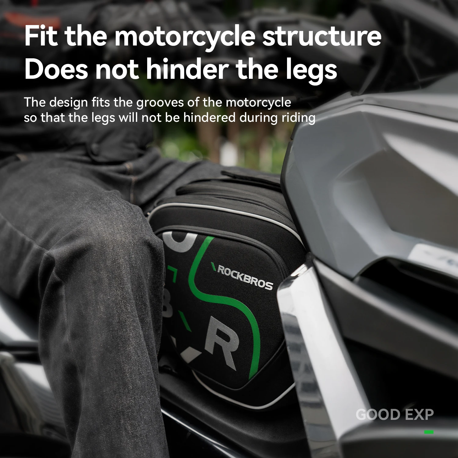 

ROCKBROS Motorcycle Tank Bag 3D Stereo 12L Large Capacity Bicycle Bag Multifunctional Outdoor Travel Bag Equipped with Straps
