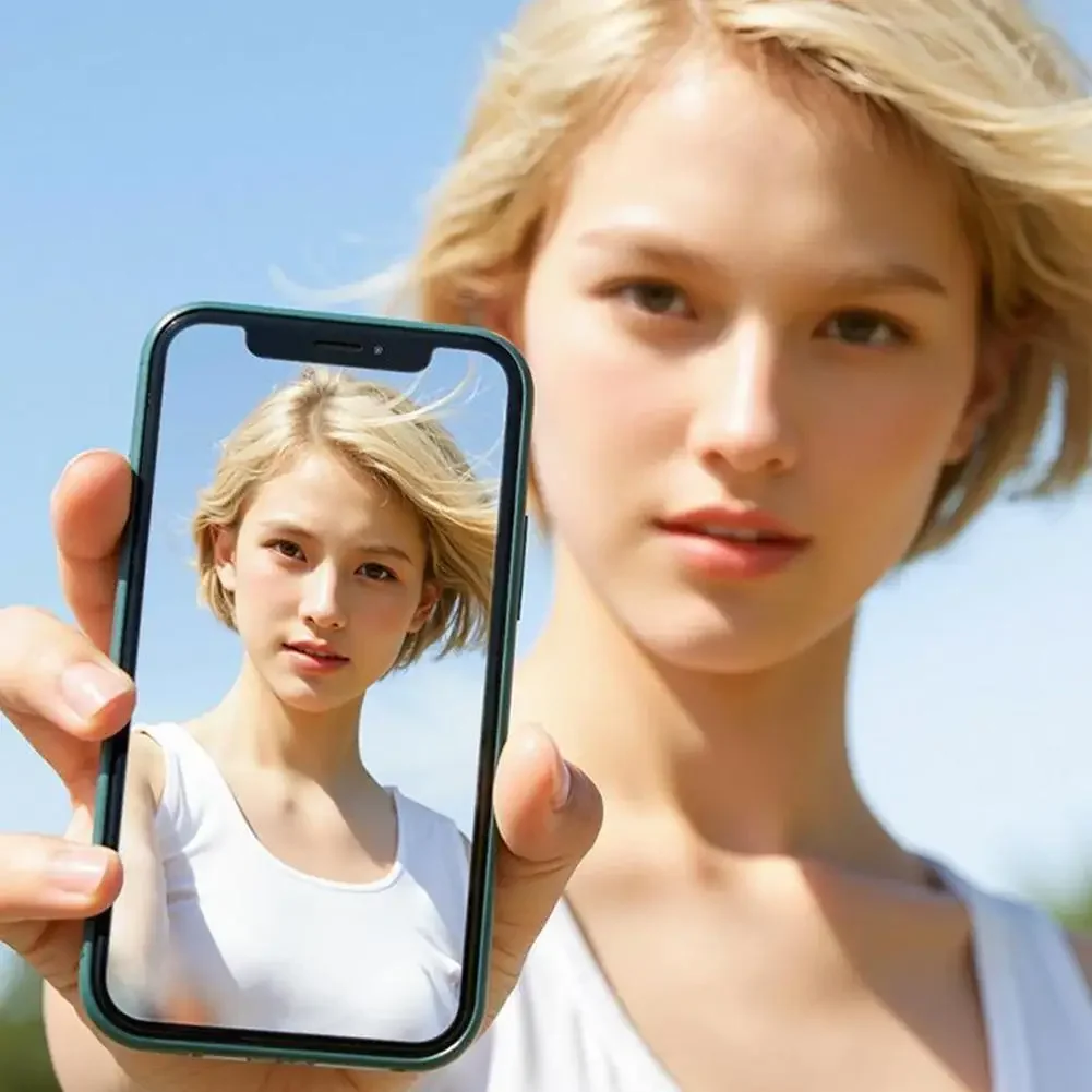 Magnetic Phone Rear Selfie Screen Projector 1080P 3.97-inch HD Screen 50 Meter Ultra Long Wireless Connection For Vlog Live