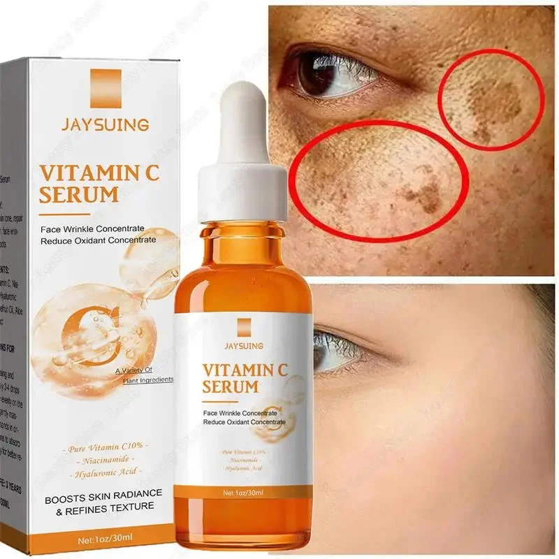 

Vitamin C Whitening Serum Face Remove Dark Spots Freckles Fade Melanin Retinol Anti-wrinkle Essence Brightening Korean Skin Care