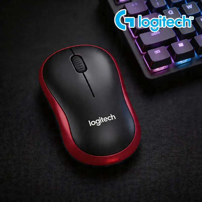 

Мышь Logitech M185 All-System с наноприемником 2,4 ГГц, 1000 DPI, дальность 10 м, 12 месяцев автономной работы, для Windows, Mac, Linux, офисный инструмент