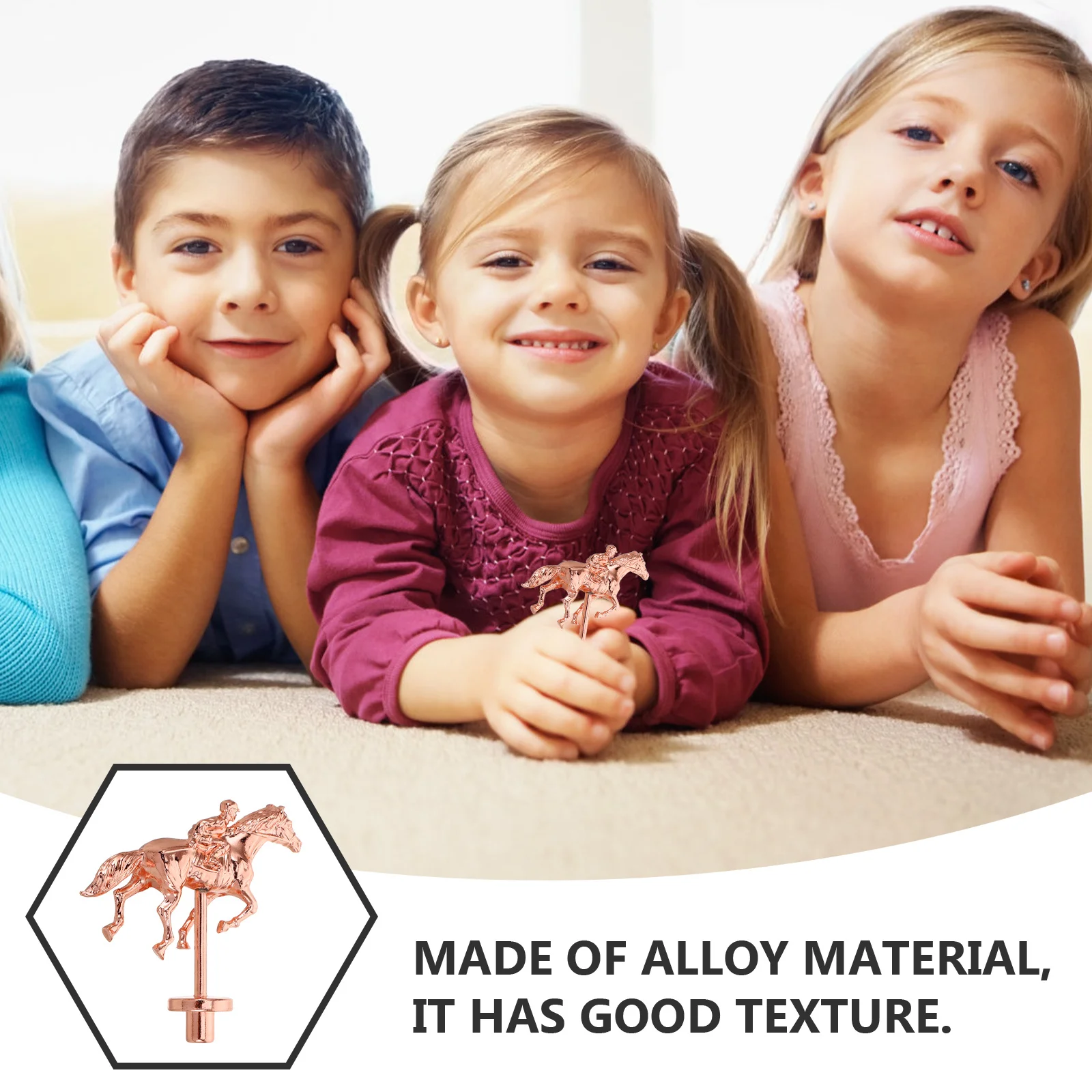 Creative Alloy Metal Horse Racing Board Pieces Replacement Figurines For Enthusiasts Racing Parts Set Game Chess