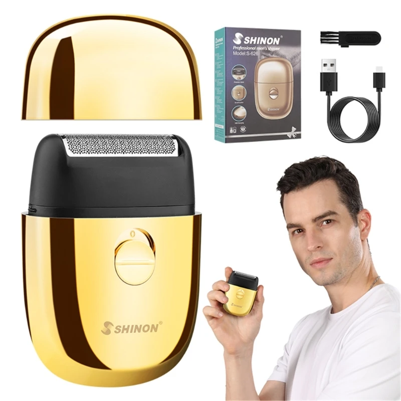 

USB Rechargeable Portable Cordless Trimmer Face Beard Razors Hair Trimmer Shaver Dropship