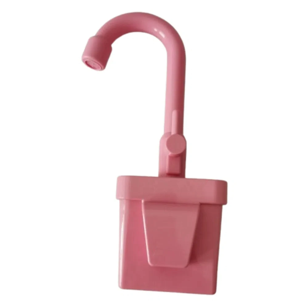 Single Hole อ่างล้างจานของเล่น Universal Rotatable ก๊อกน้ําเปลี่ยนของเล่นจําลองพลาสติกอ่างล้างจานก๊อกน้ํา Play Tap สําหรับหญิง