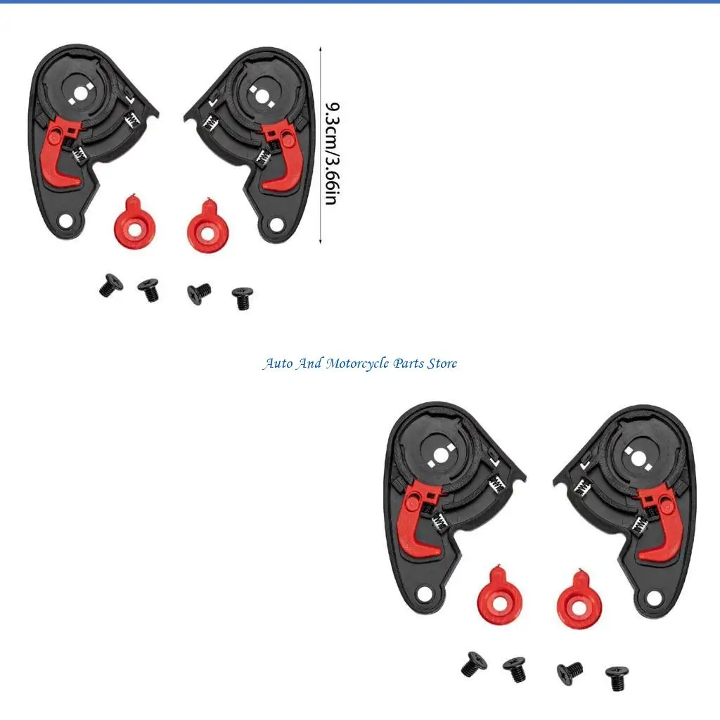 

P9FD Motorbike Helmets Visor Base Plate Lens Holder For NZI TENDY