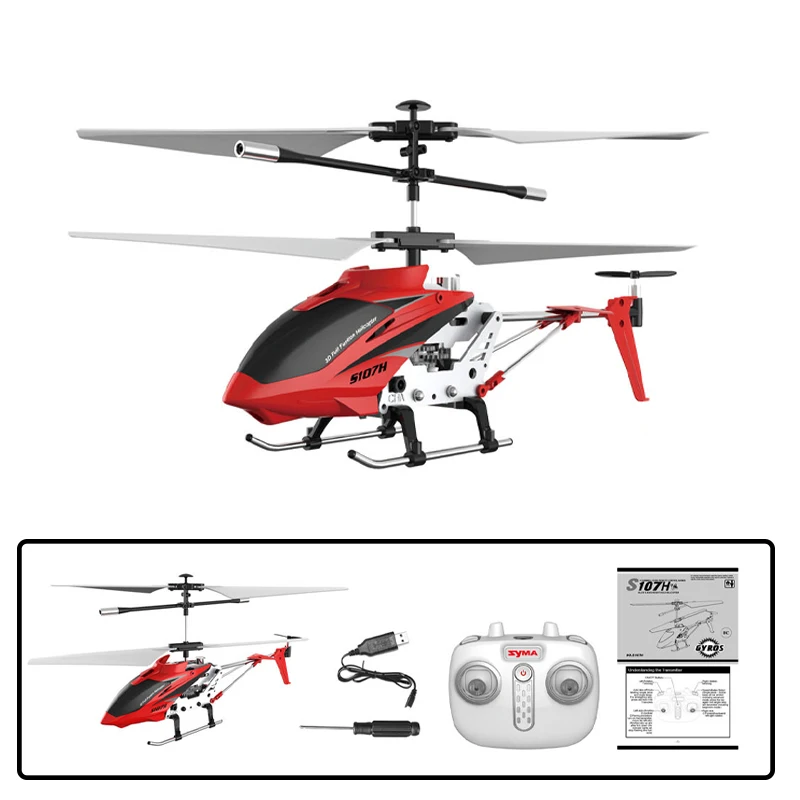 New Helicopter S026H Double-Propeller Fixed-Height Transport Aircraft Rc Airplane Remote Control Toys Parent-Child Interaction