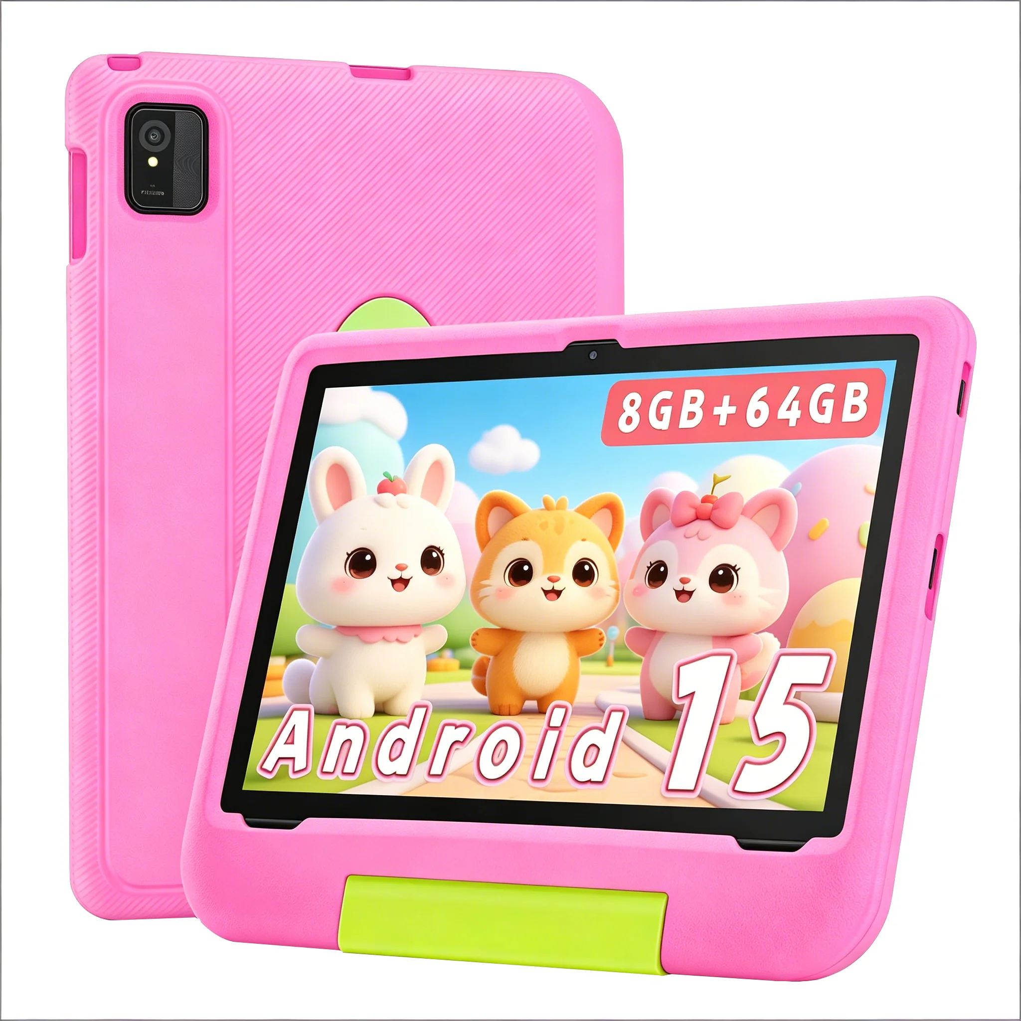 Paitanry Student Tablet Android 15 10 Inch Octa Core 8GB RAM 64GB ROM IPS HD Touch Screen WiFi Portable Educational Tablet PC