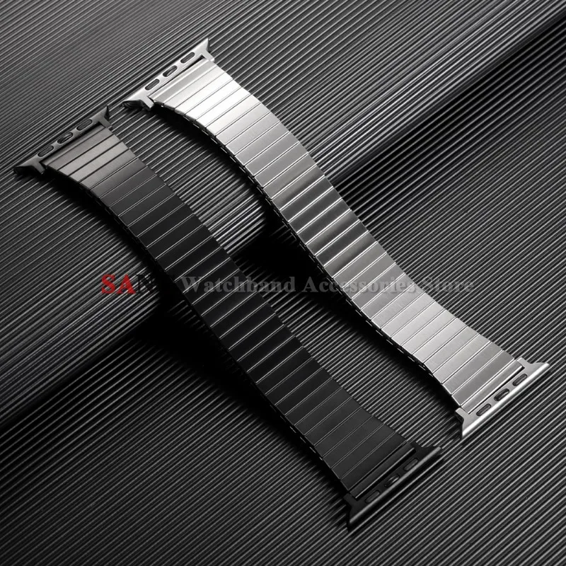Elastische Erweiterungsarmbänder aus Edelstahl für Apple Watch 40mm 44mm 45mm 41mm, kompatibel mit iWatch 7 6 SE 5 4 8 49mm 42/38mm