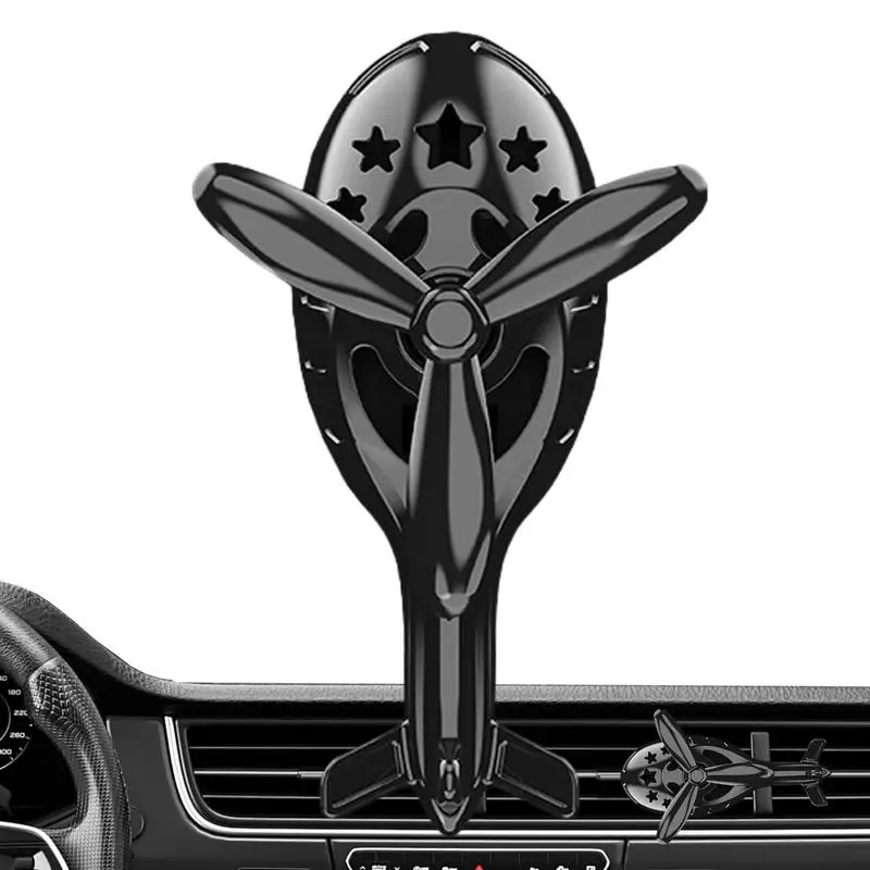 

Car Air Freshener Cute Cartoon Helicopter Car Interior Perfume Diffuser Outlet Rotating Propeller Outlet Fragrance Accessories