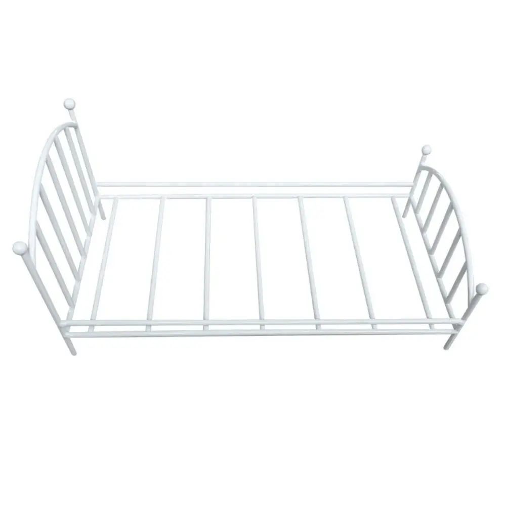 

Новый 1:12 кукольный домик, металлическая кукольная кровать, кукольная мебель, запястье, винтажная миниатюрная кровать, подарок, мини-реалистичная кровать