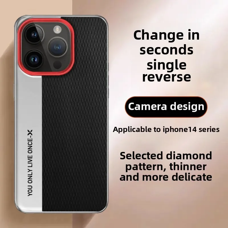 New iPhone 14 Pro MAX iphone 14  14pro Case High-End Creative Camera Design Fashion Anti-Shock Hard Cover