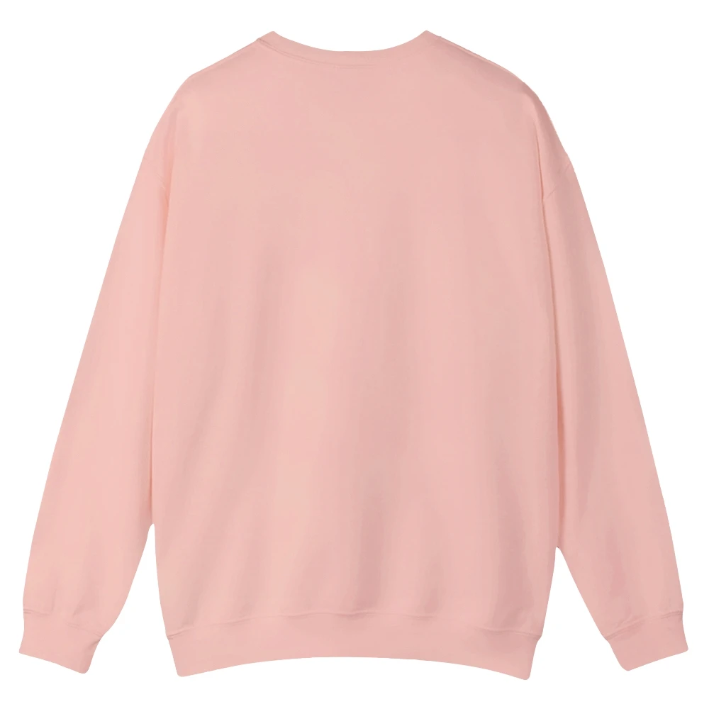 Womens Crewneck Sweatshirt Western Santa North Pole Reindeer Sleigh Christmas Tree Graphic Oversized Casual Pullover