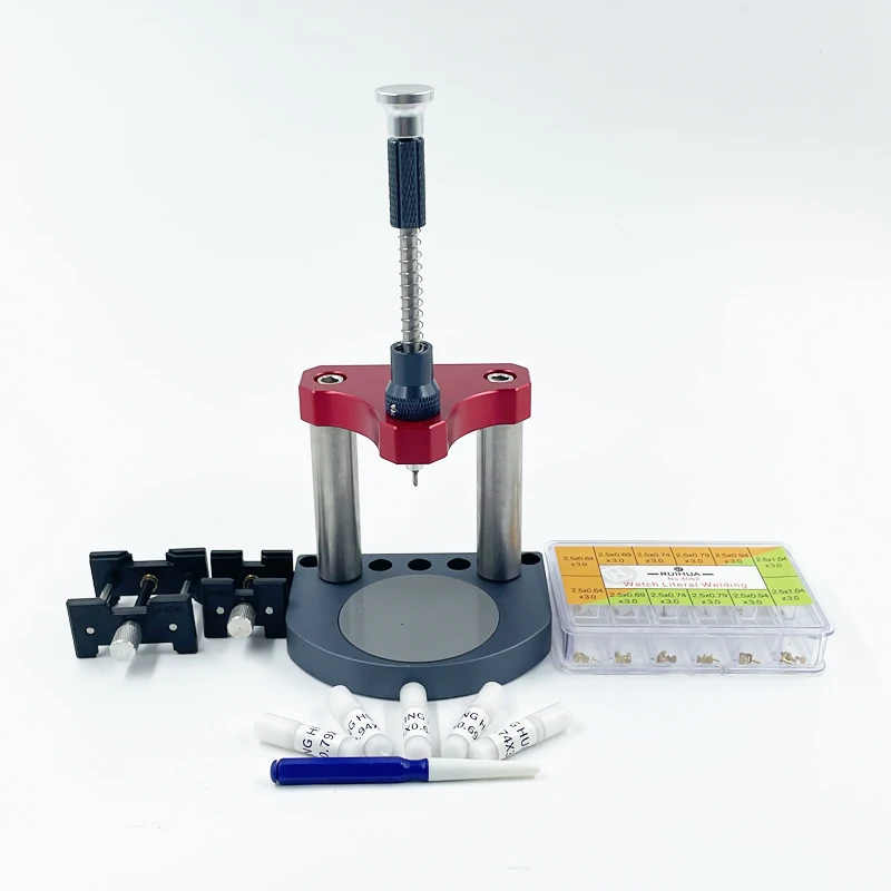Repair Watch Dial Feet Tool Kit Welding and Bonding Machine Wristwatch Repairing Tools Watch Dial Table Feet Tools