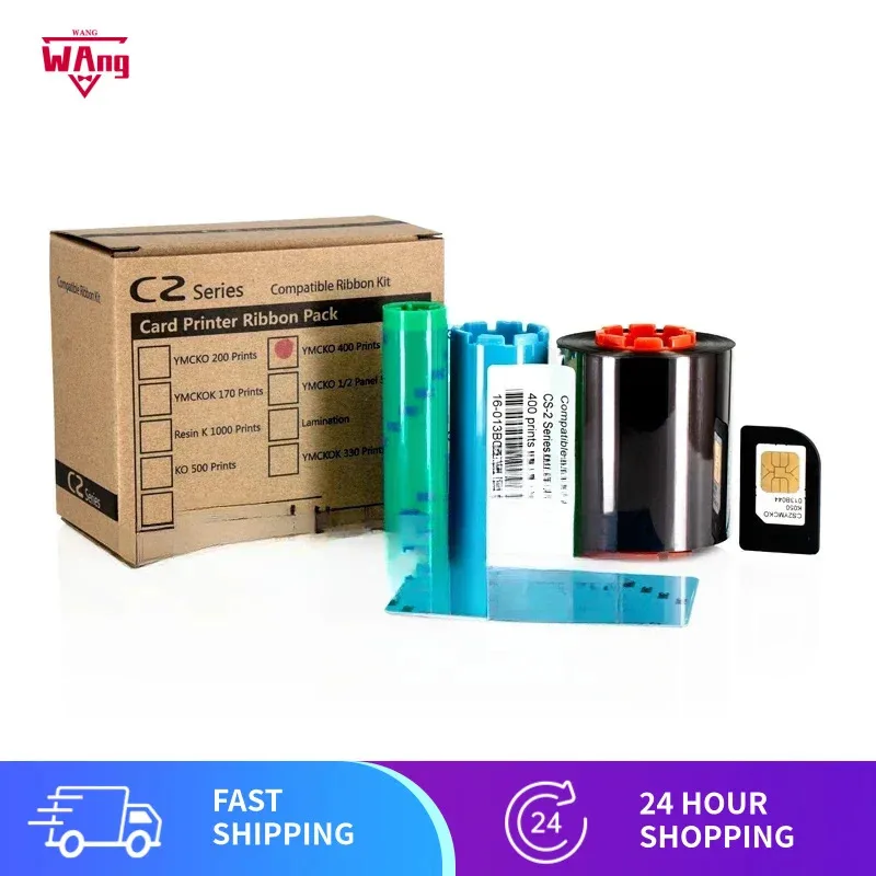 

for HITI CS200 YMCKO Ribbon 400prints compatible CS200e CS220e CS290e Manufacturer.Date of Printer Before 2018.10 TT