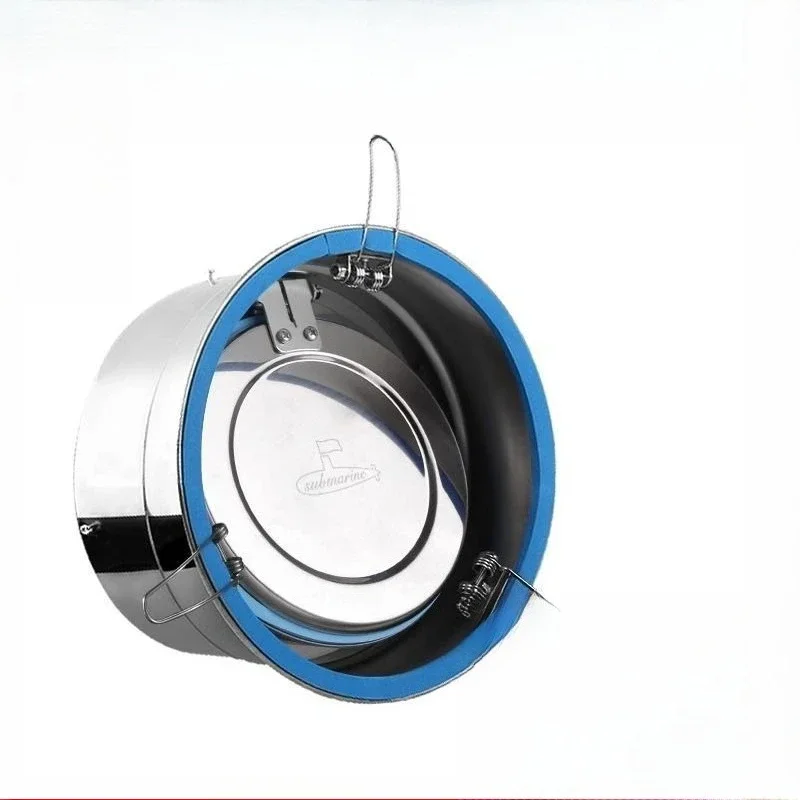 Submarine flue check valve Stainless steel kitchen special range hood check valve