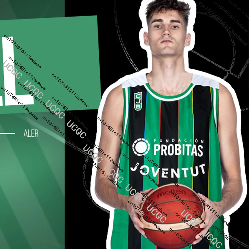 

Joventut Basket Spain ACB 2025/26 Home Jersey New Arrival 3D Printed Quick-dry Home Away Basketball Vest T-Shirts Men's KIDs