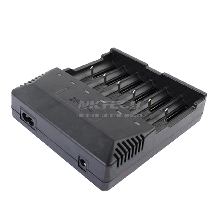 TR-012 TrustFire Intelligent Battery Charger Rapid 6-Slots LCD For 18650 18500 18350 17670 16340 14650 14500 10440 Li-ion Ni-MH