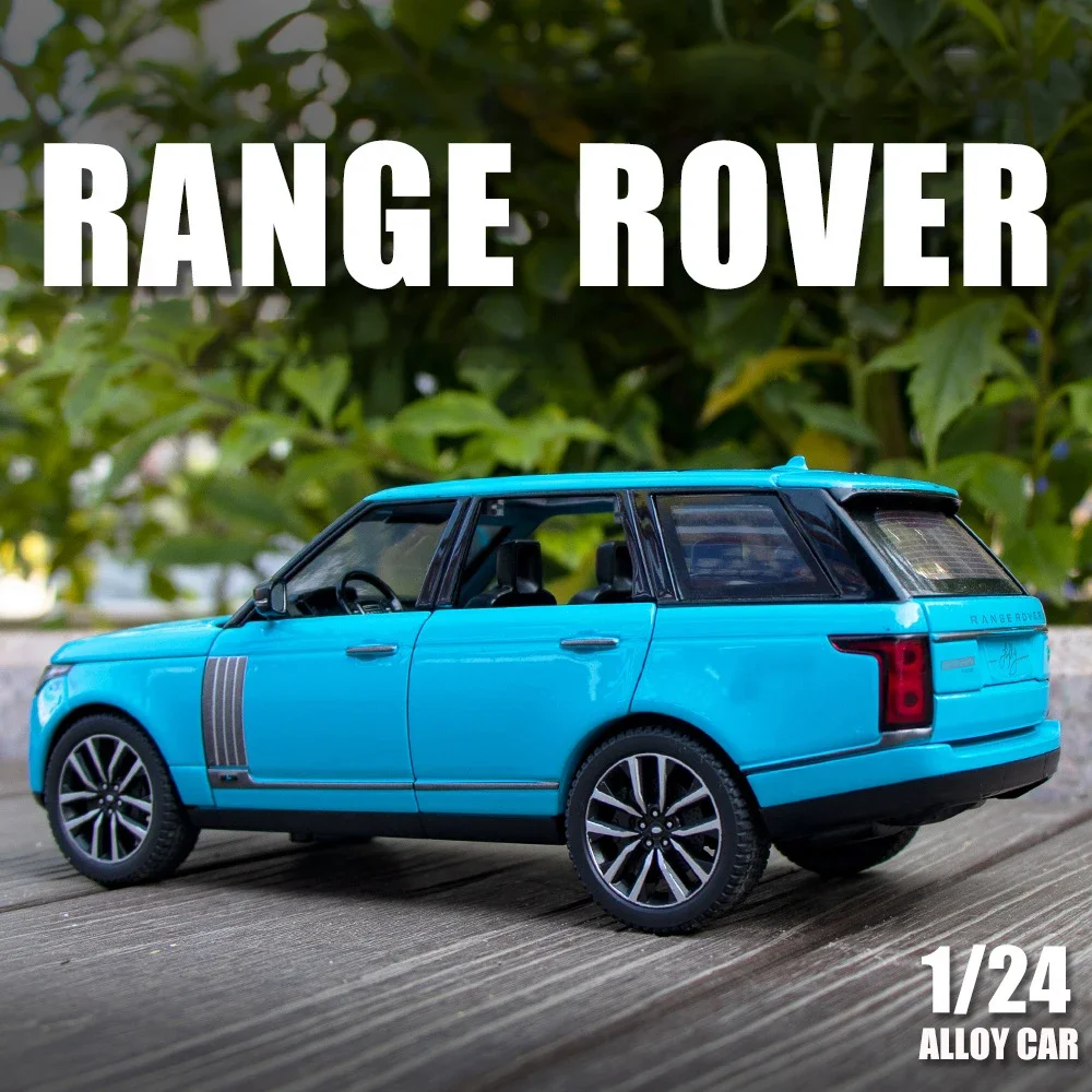 

1:24 RANGE ROVER 50-й юбилей Литые и игрушечные автомобили металлическая Игрушечная модель автомобиля со звуком и искусственными деталями коллекционная игрушка