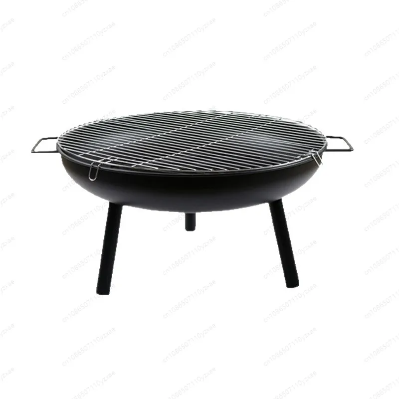 

Безопасная угольная манюра для использования в помещении, настольная костра для отопления и кипячения чая, с грилем для домашней атмосферы