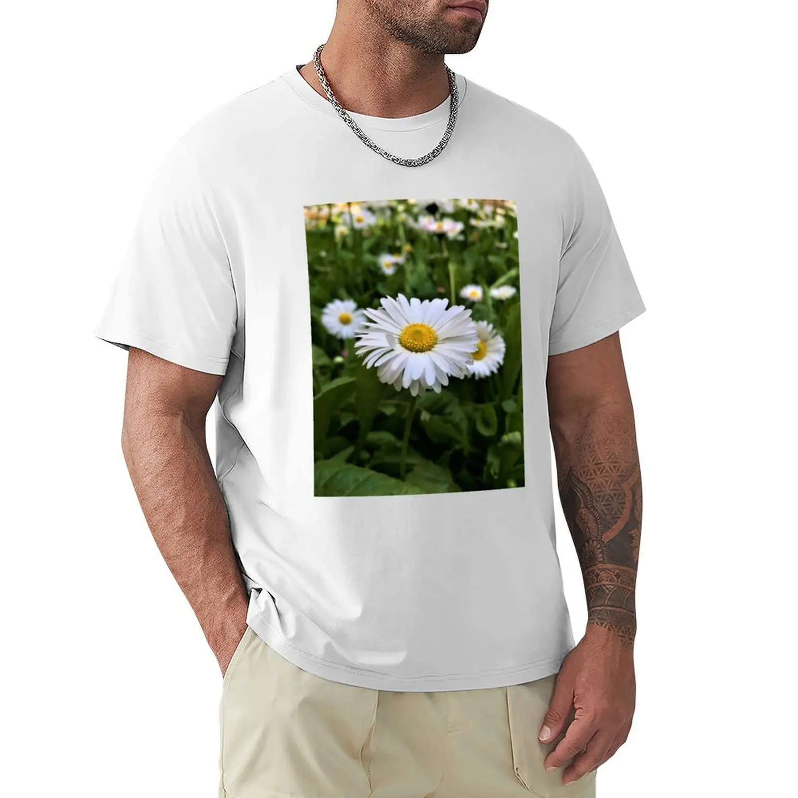 

Spring Sunflower T-Shirt blacks cute clothes summer clothes tees t shirt for men