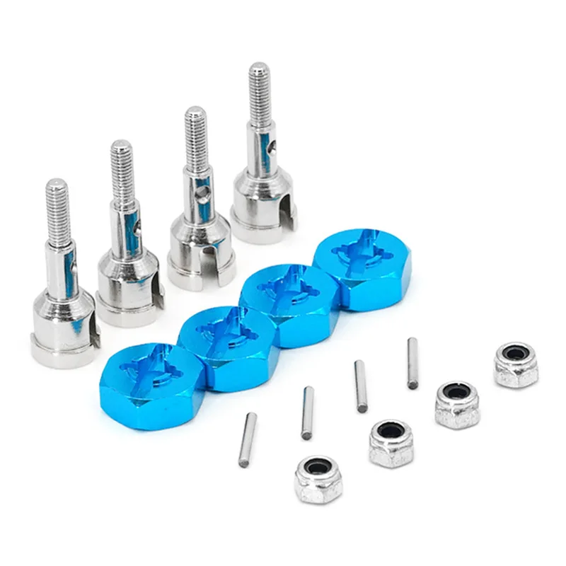 

Запчасти для модификации радиоуправляемых машин Weili A959/A969/A979/A989, соединитель оси, адаптер колеса 1/10, набор аксессуаров для тюнинга.