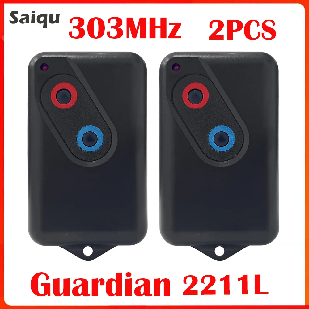 

2PCS Garage Door Remote Boss Guardian SteelLine 2211L Replacement 330MHz Rolling Code Gate Door Opener