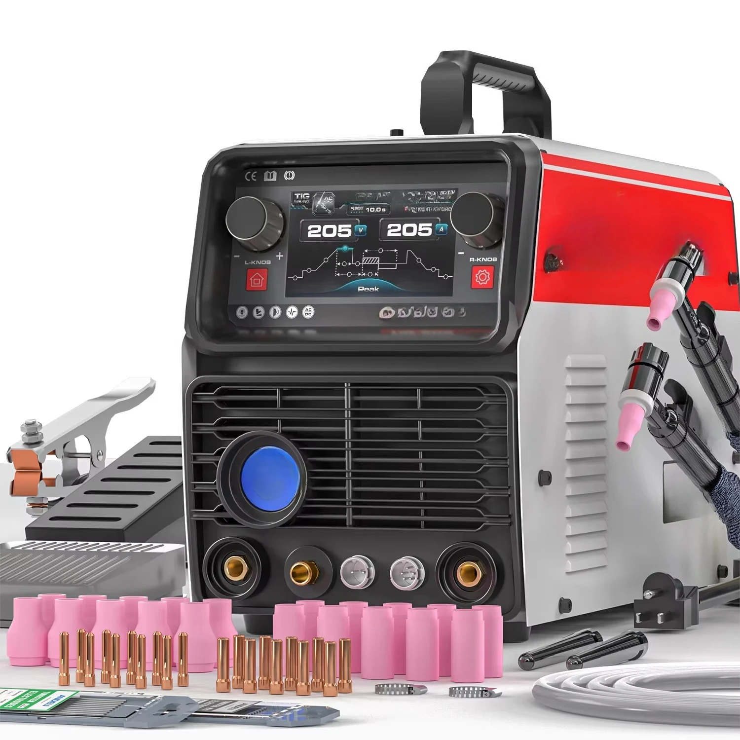 EU-gecertificeerde LCD Smart T - Tig Welder Machine recensie en prijs