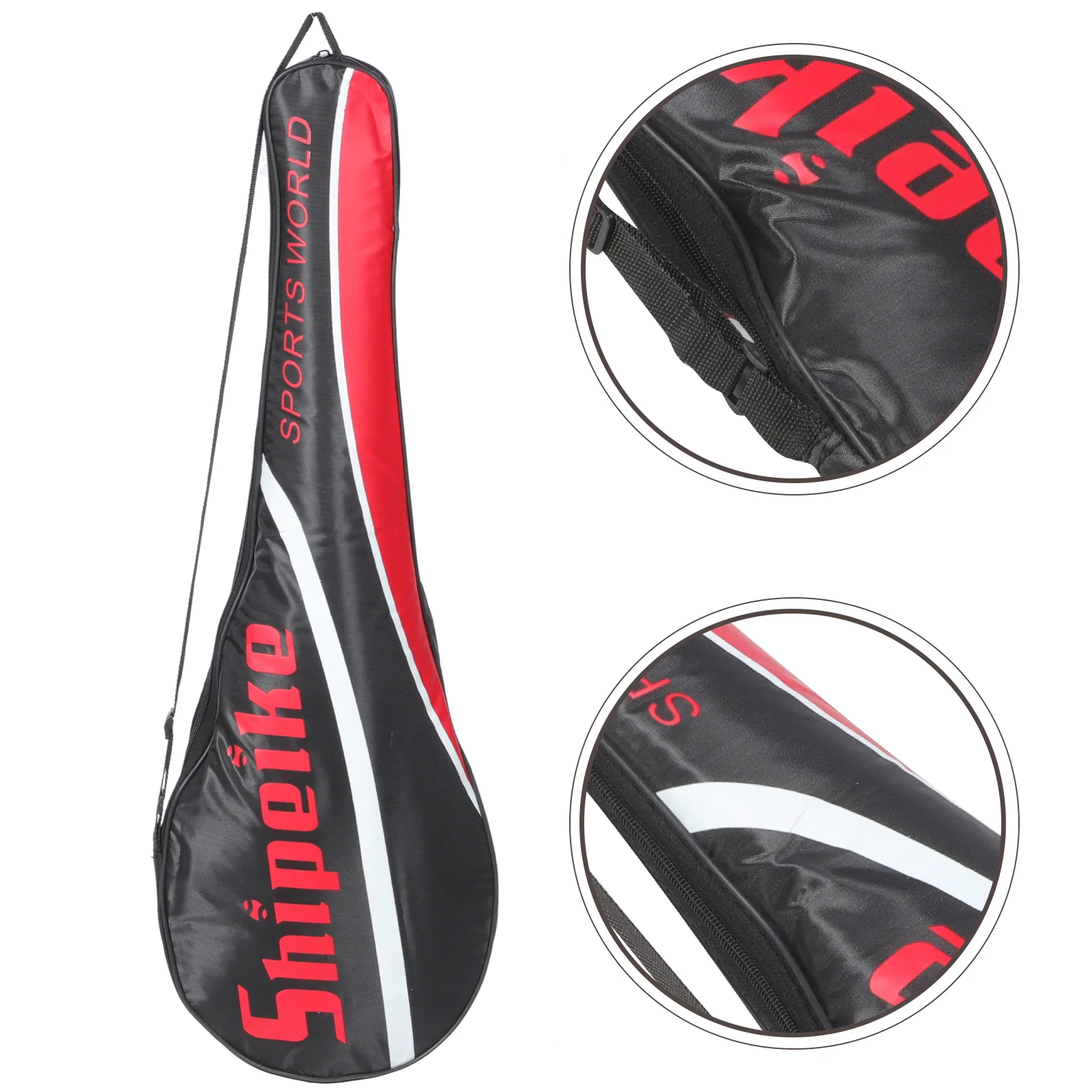 Badminton Racket Bag Tennis Portable Multi-function Pouch Oxford Cloth Daily Use