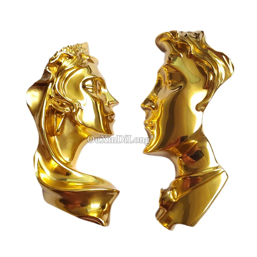 NEW 4PCS Solid Brass Lovers' Kiss Furniture Pulls Handles Drawer Knobs Cupboard Wardrobe Closet Dresser Cabinet Door Pulls