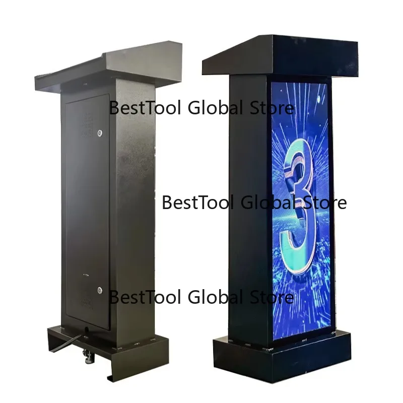 High Refresh Rate P1.53 LED Display Digital Signage Podium Lectern for Conference Speech Presentation