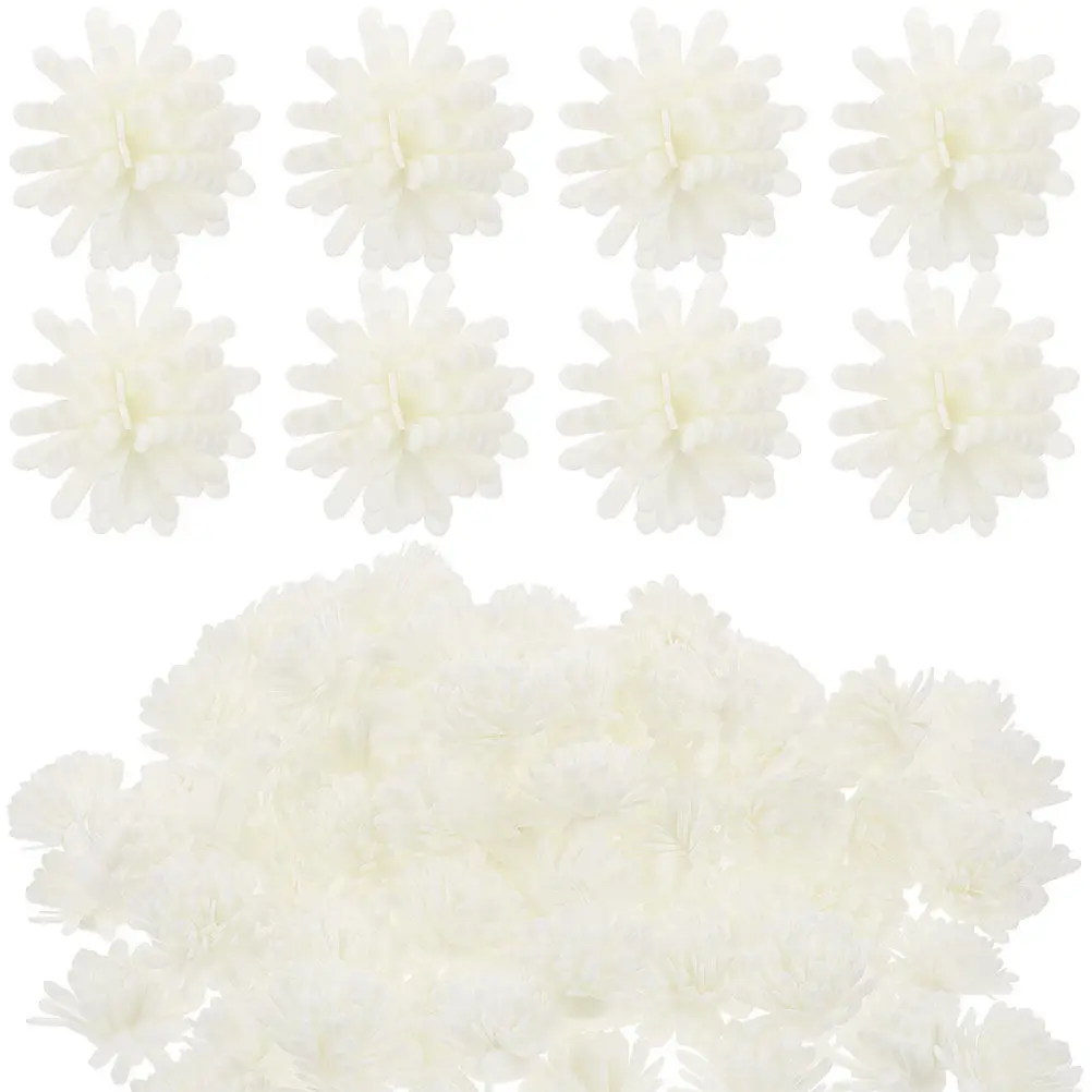 200Pcs Essential Oil Diffuser Flowers Flower Shape Aromatherapy Diffuser for Bedroom Living Room Hotel Portable Fragrance
