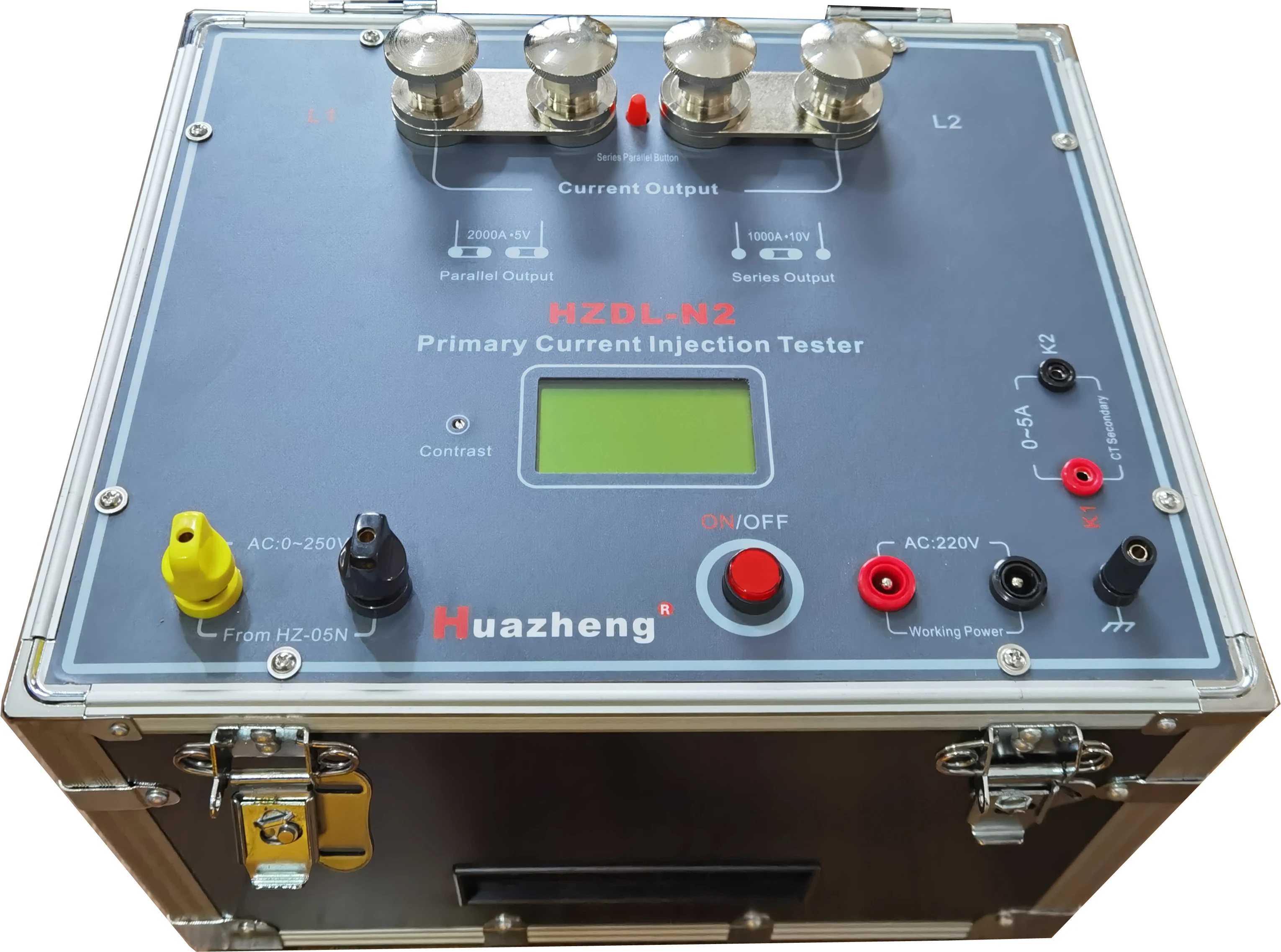 Huazheng HZDL-N2 Manufacturer Ac Primary Injection test System 2000A Primary Current Injection Tester