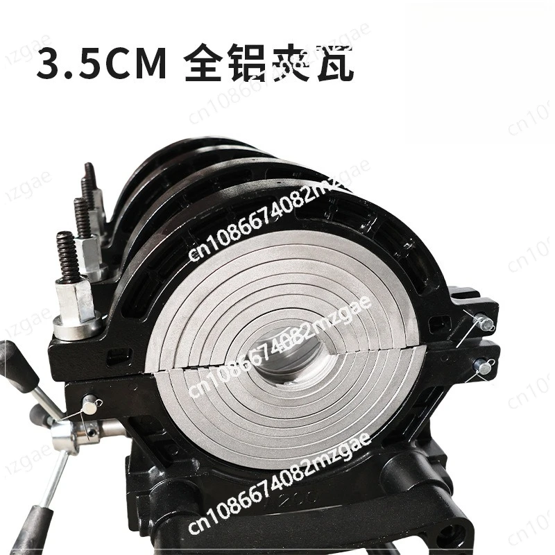 Light type A 160-250 hand-cranked hot melt butt welding machine pe butt welding machine welded pipe welding machine hot melt