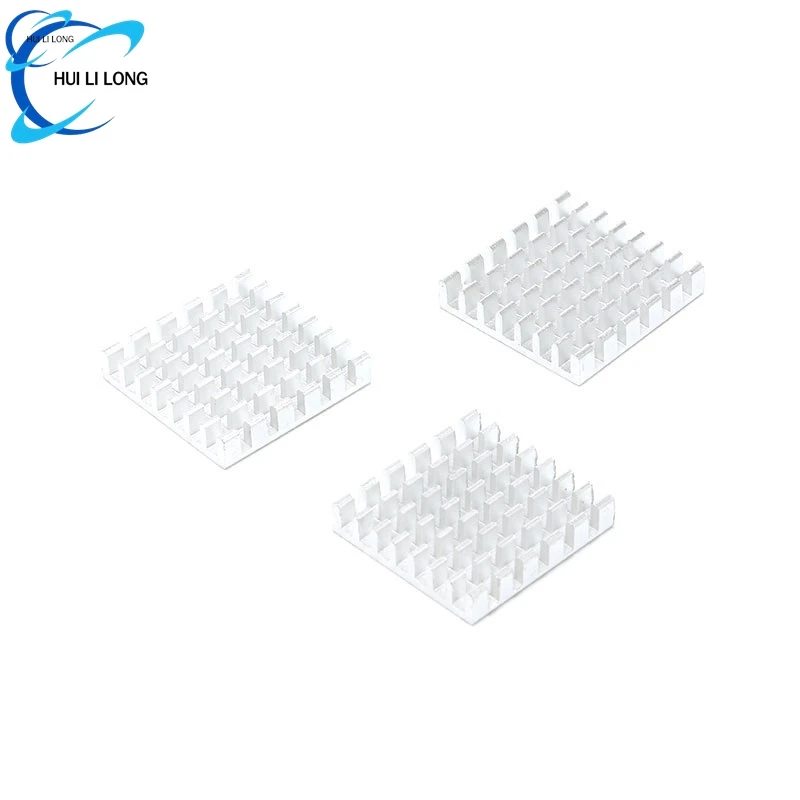 10pcs/5pcs 25*25*5mm Heatsink Cooling Fin Radiator Aluminum Cooler Fan Heat Sink for CPU Route Amplifier 25X25X5mm