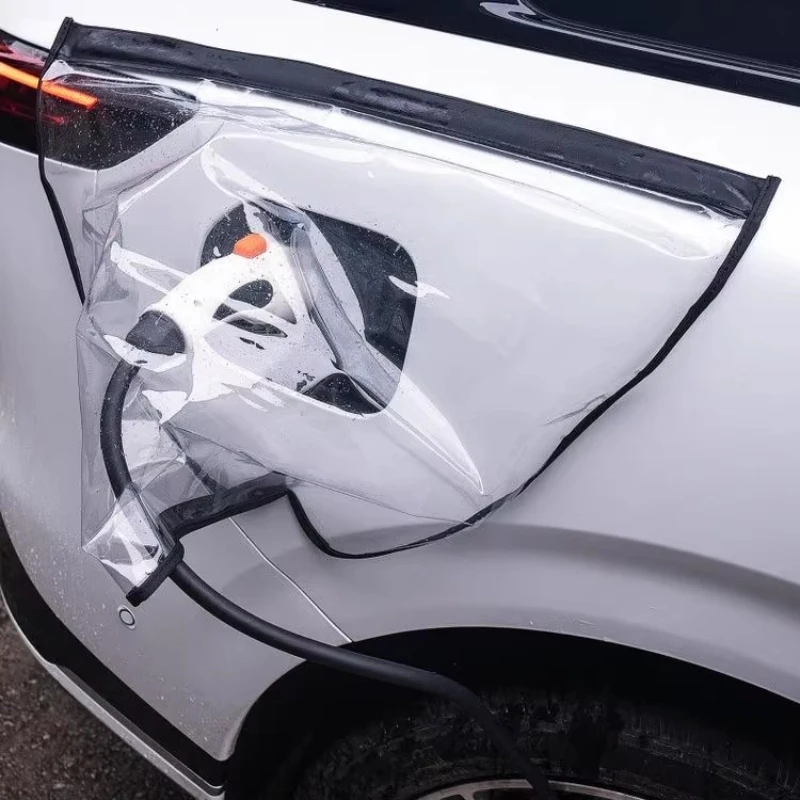 

Дождевик для зарядки Xpeng Xiaopeng G9 2024, водонепроницаемый магнитный внешний защитный чехол, аксессуары для модификации