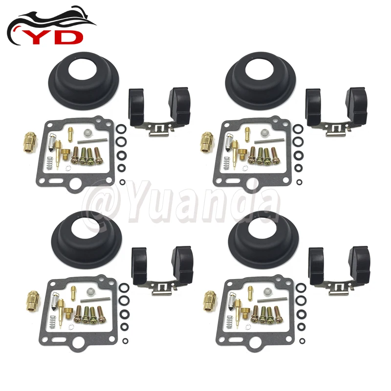 Carburetor Repair Kit For Yamaha FJ1200 1988-1992 FJ1100 1984-1985 Plunger Vacuum Diaphragms