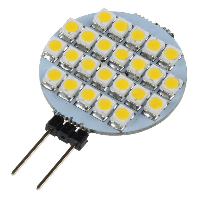 

ABUP-30X G4 SMD 24 LED Cabinet Marine Camper Car Bulb Lamp 12V Warm White Light