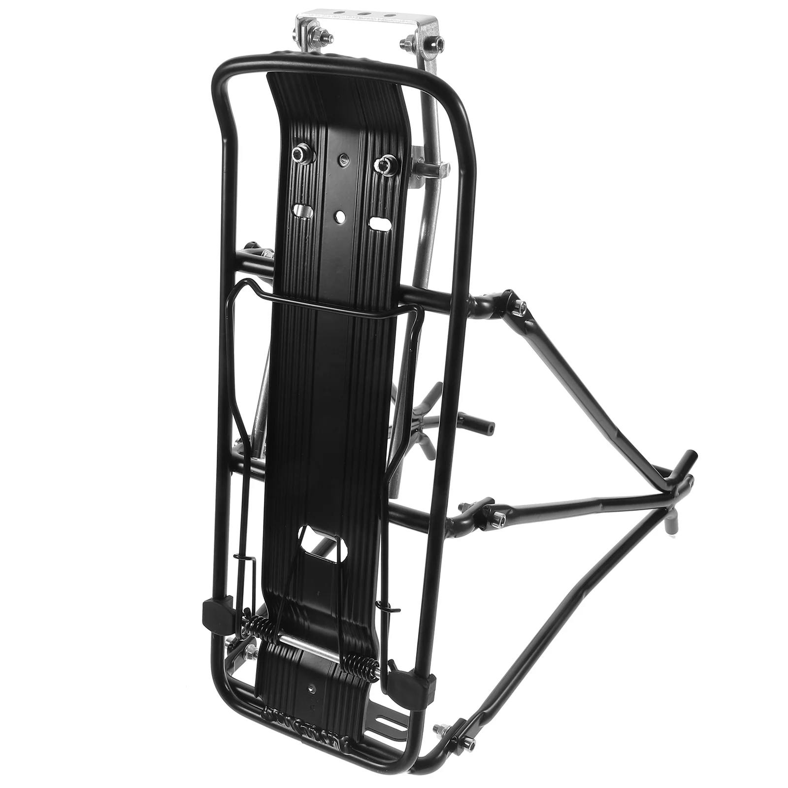 

Mountain Bike Cargo Rack Aluminum Alloy Explorer Carrier Durable Lightweight Bike Rear Rack for Touring Suitcases Backpacks