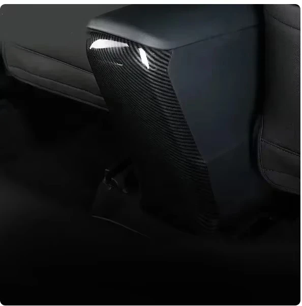 For Toyota C-HR CHR accessories Car Rear Armrest Panel Trim Cover Interior Mouldings Carbon fiber car styling 2016-2022