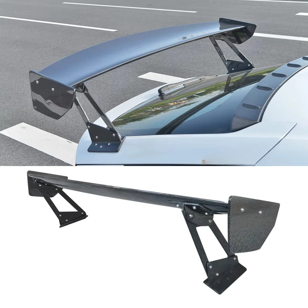 

VRX Style Carbon Fiber Rear Bumper Spoiler Trunk Wing Boot Lip Ducktail for Hon 11th Hatchback FL1 FE1 Auto Tuning