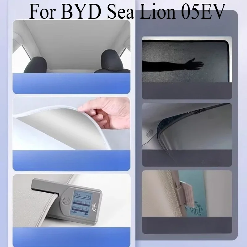 

Для BYD Sea Lion 05EV навес от солнца на крыше люк солнцезащитный крем солнцезащитный крем изоляция солнцезащитный козырек модификация поставки внешние детали