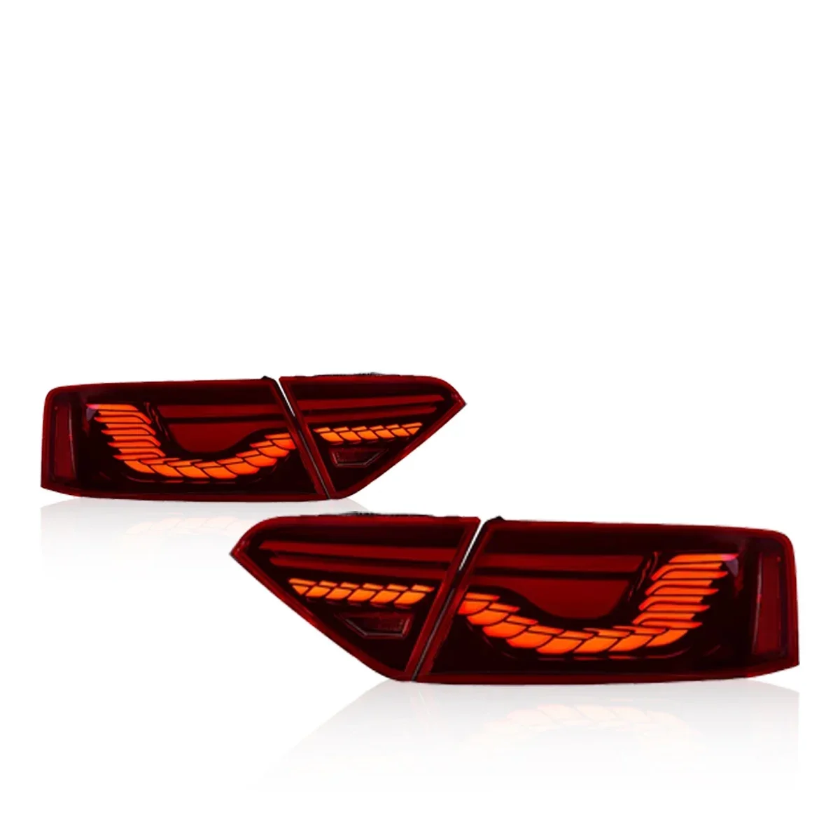 

Новый светодиодный задний фонарь, модифицированный полный задний фонарь, автомобильные аксессуары для Audi A5 2008-2016, динамические указатели поворота