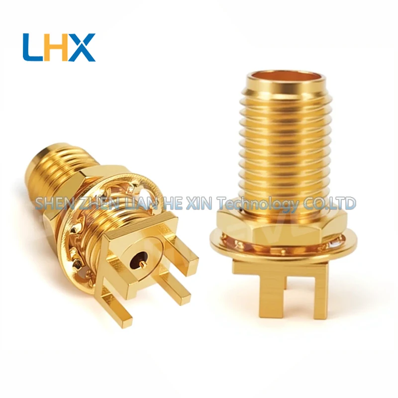 2.92-KYHD1 2.92mm female offset foot clamp through-wall flange connector DC-40GHz in stock