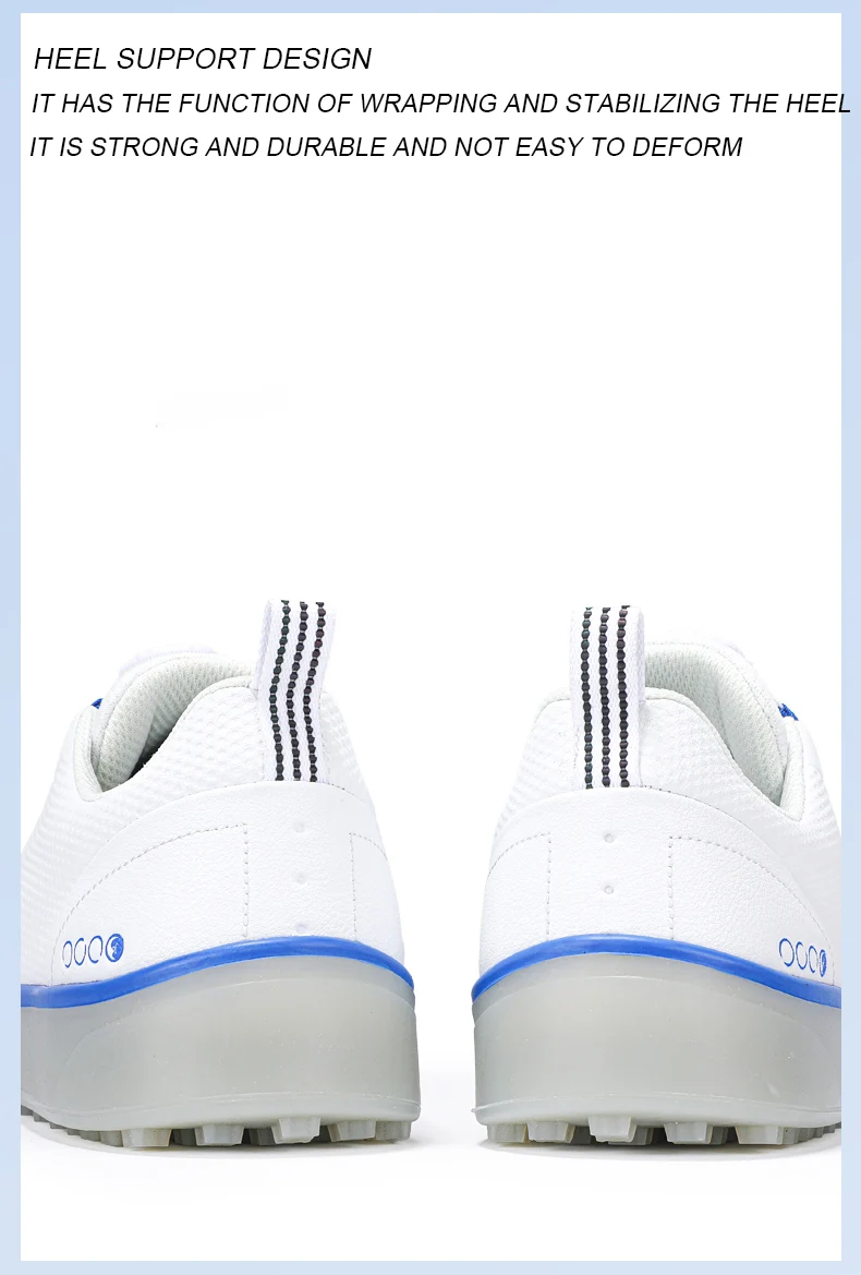 Golfschuhe Herren, große Größe bis 47 # Rotierende Schnalle, professionell, rutschfest, ohne Spikes, Outdoor, Anfänger, Training, Golf, Turnschuhe, Unisex – Detail 5