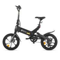 DYU A16 E-bike 350W Brushless Motor 48V7.5AH Lithium Battery Aluminum Alloy Electric Bicycle 16 Inch Tire City Electric Bike