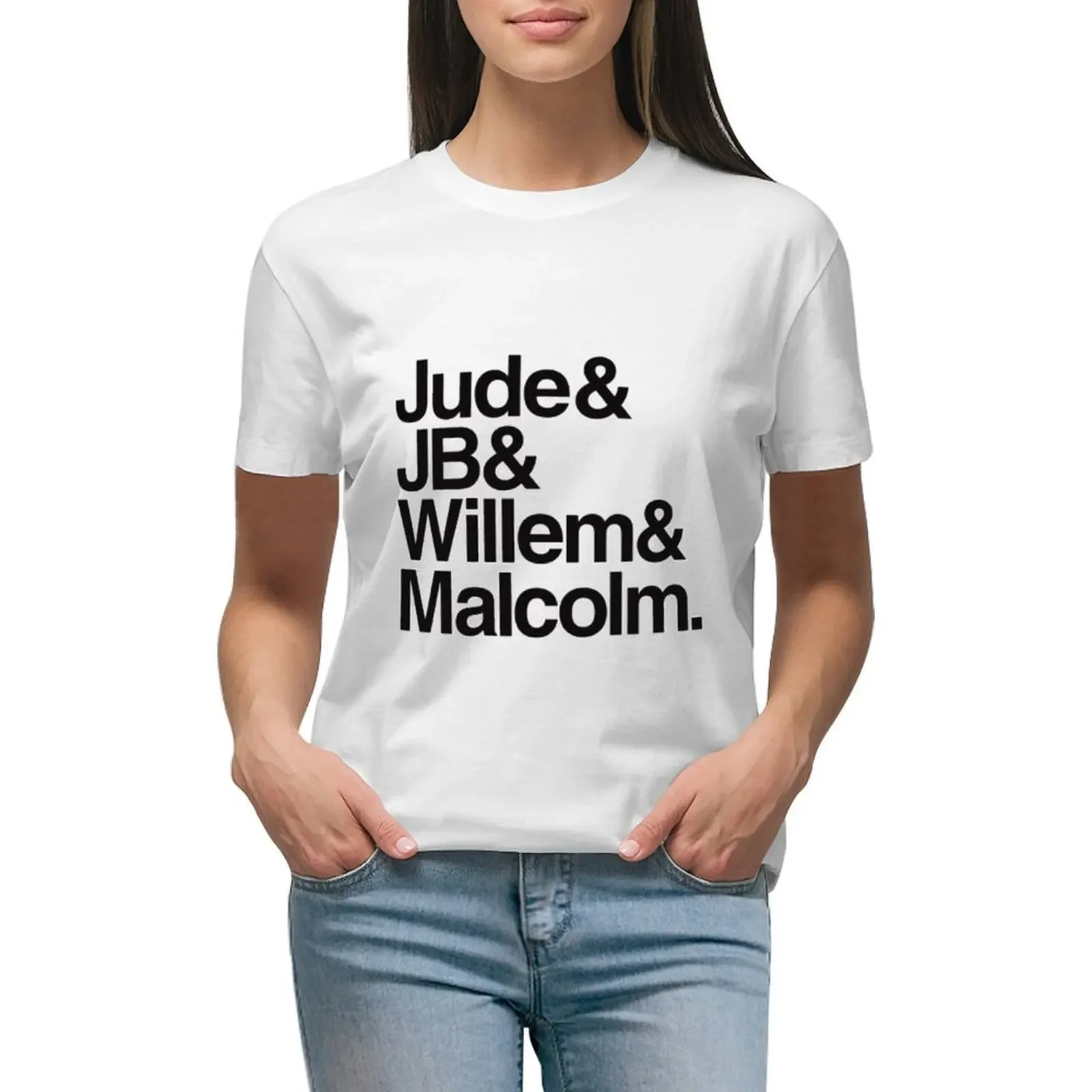 jude jb willem malcom T-Shirt female cute clothes new edition t shirts for Women