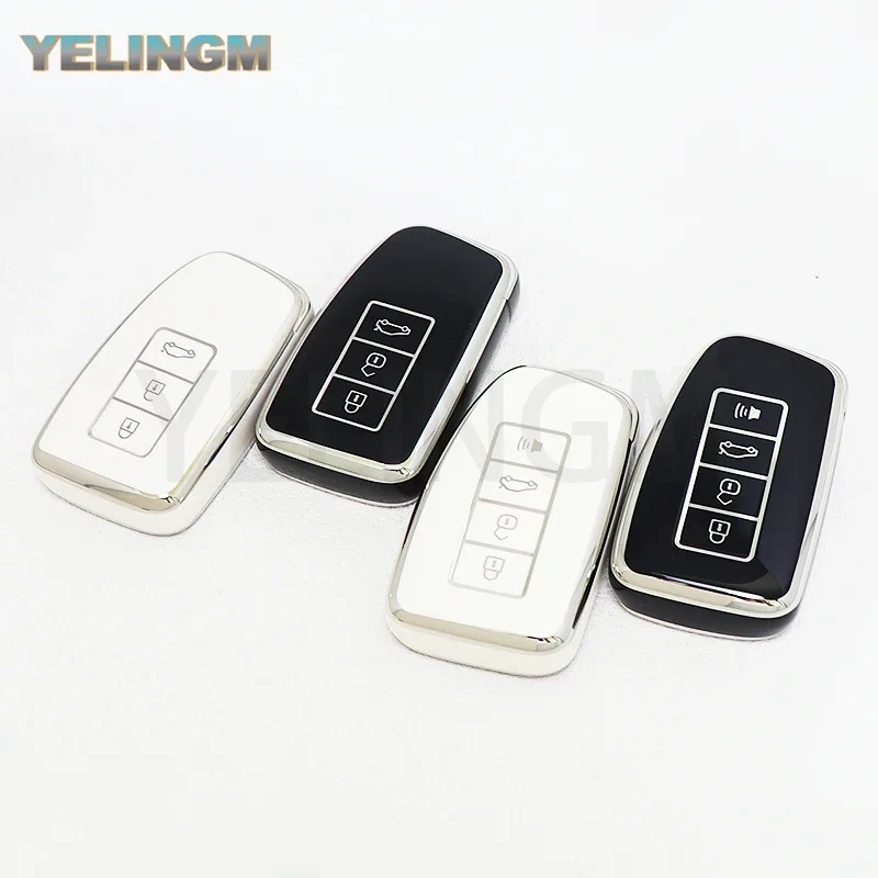 TPU Car Key Case Cover for Lexus RX350 NX300 Es300h Rx450h GS300 GX470 IS250 ES350 LX570 GX460 Nx300h Is300h Holder Shell Fob